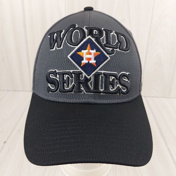 New Era Other - Houston Astros Hat Cap New Era 39Thirty Fitted Baseball MLB World Series Gray